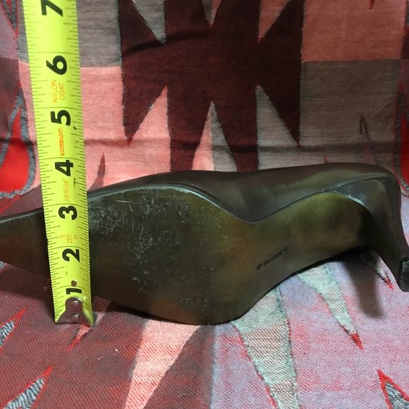 Proxy Dark Brown High Heels Pumps 9.5 M Spain - Picture 5 of 8